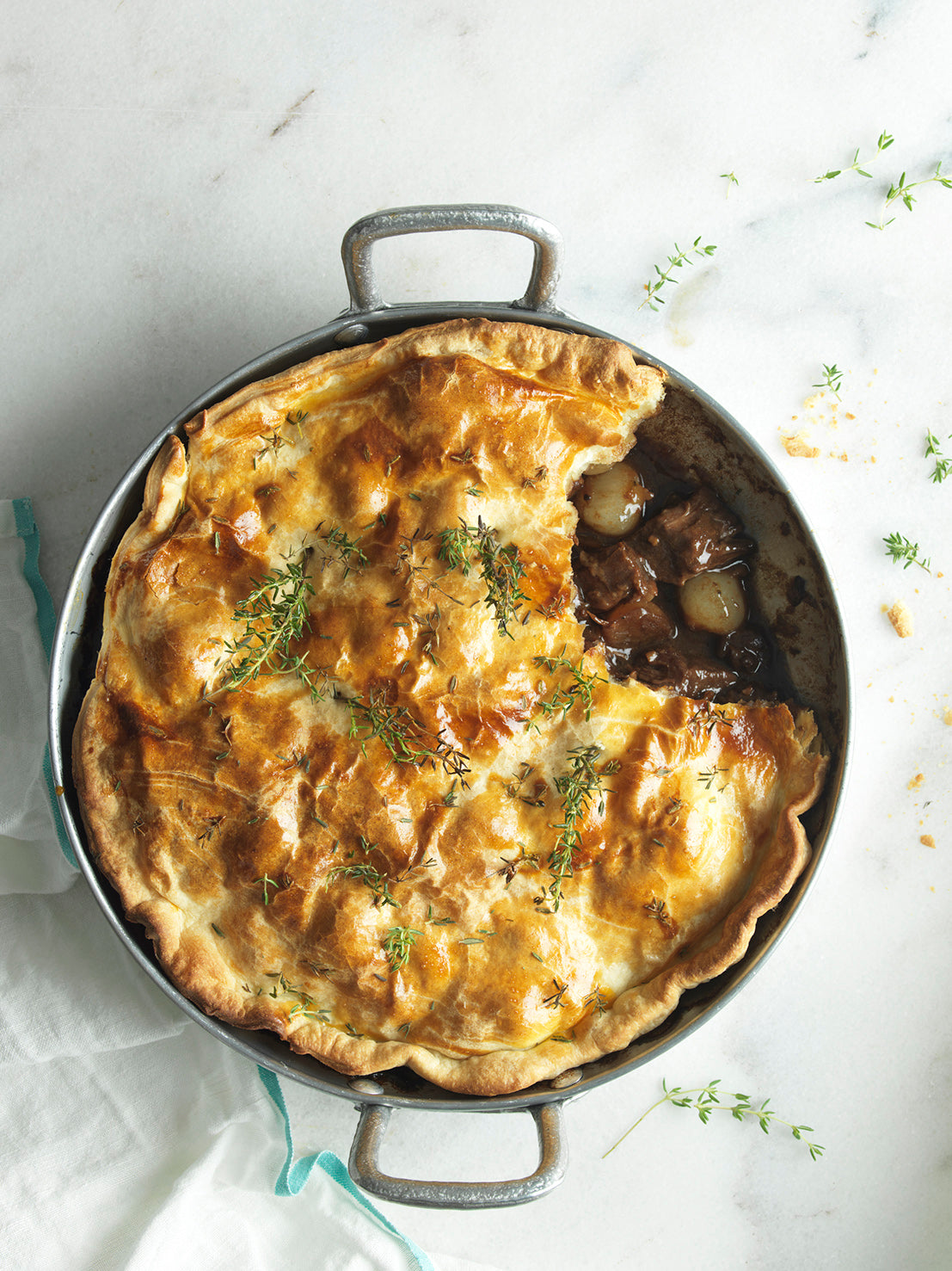 BEEF PIE MED MILK STOUT